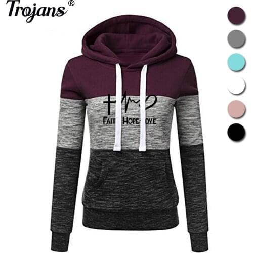 Женские толстовки с принтом TROJANS China At AliExpress