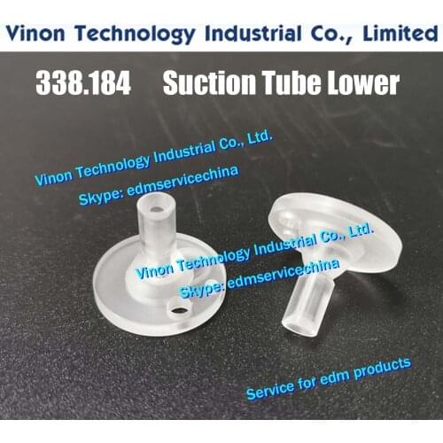 338.184 edm Parts Suction Tube Lower A304, AgieCut Absorb Pipe 338.184.5 for Agie AC150,AC170,AC200,AC250,AC270 series wire-cut