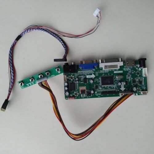 LCD LED HDMI DVI VGA display Aduio controller board for 15.6" 40pin N156BGE-L31/N156BGE-L41 1366X768 Panel monitor