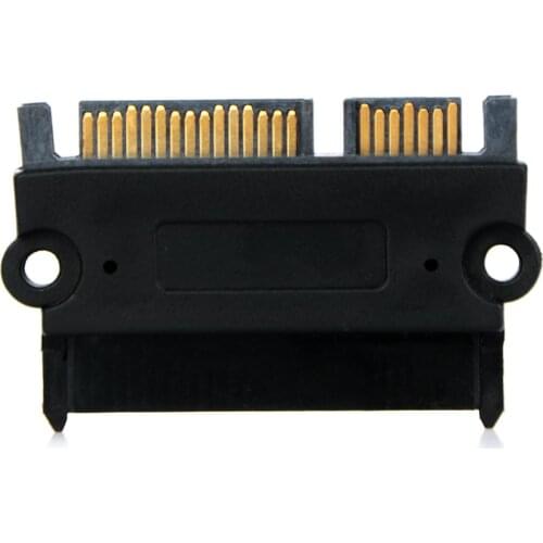 1 Piece SATA 22 Pin 7+15 Pin Male Plug To SATA 22P 7+15P Female Jack Convertor Adapter Components