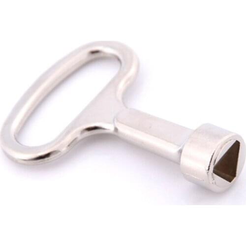 1PC Triangular Socket Spanner Key Cabinet Lock For Distribution Box Version Elevator Door Keys Train Triangle Key