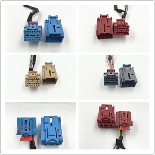 17Pin seat docking comfort computer plug connector with 15cm wire for Volkswagen Audi 4F0 972 575 B 8K0 972 483 B