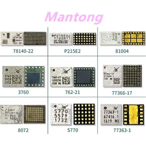 3pcs 3760 762-21 77366-17 E8072 S770 78140-22 81004 P215 13767 3764-15 77367-1 PA IC For iPhone 8 8Plus X
