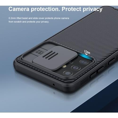For Samsung Galaxy A52 Case Samsung A72 5G 4G Cover NILLKIN CamShield Pro Case Slide Camera Lens Protection Protect Back Cover