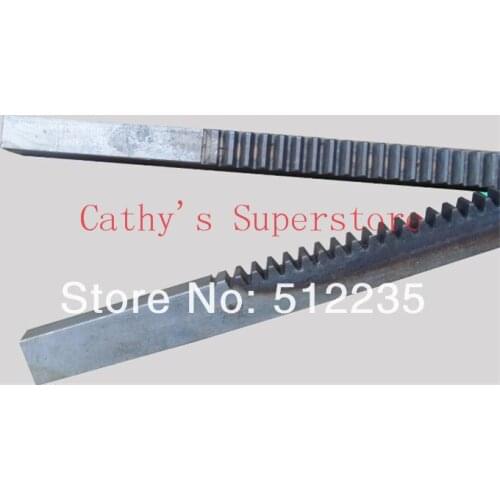 CNC Rack Gear Mod 2.5 45# Steel Spur Gear 25x28 Length in 1000mm gear rack