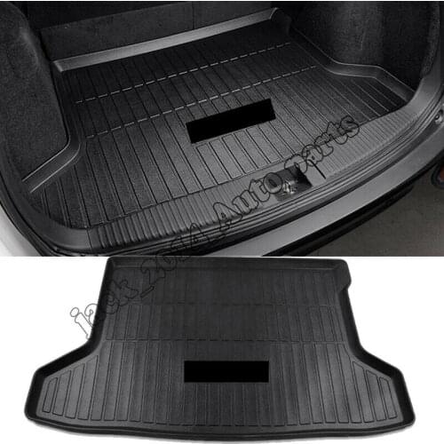 For Honda HR-V Vezel 2016 2017 2018 Black Rear Trunk Boot Liner Cargo Mat Floor Tray