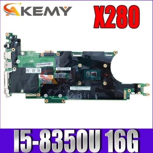 For Lenovo Thinkpad X280 I5-8350U 16G Notebook Motherboard FRU 01LX686 02HL337 01LX694 02HL339 01LX682 02HL336 100% test ok