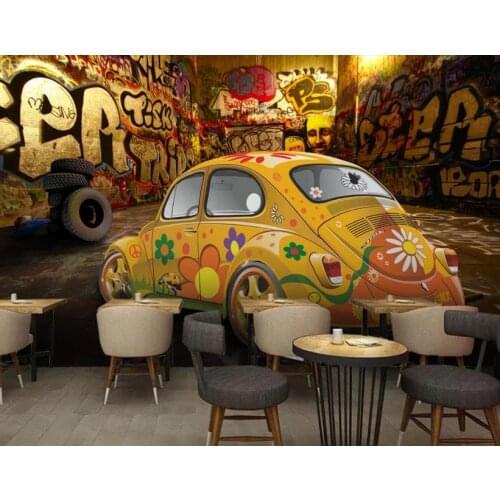 Background wall wallpaper roll 3d customize wallpaper art Living room bedroom car photo wallpaper wall mural