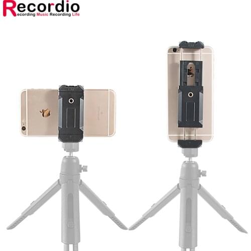 GAZ-MH08 Universal camera Clip Clamp Phone Holder Tripod Cell Phone Stand Support Retractable Desk Mount For Live Broadcast