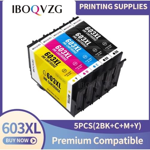IBOQVZG Compatible for Epson 603XL E603 T603 for XP-2100 XP-3100 WF-2810 XP-3105 XP-4100 XP-4105 WF-2830 XP-2105 Printer