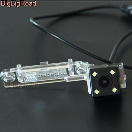 BigBigRoad For Skoda Superb 2008 2009 2010 2011 -- 2013 Car Rear View Reversing Backup camera HD CCD night vision parking camera