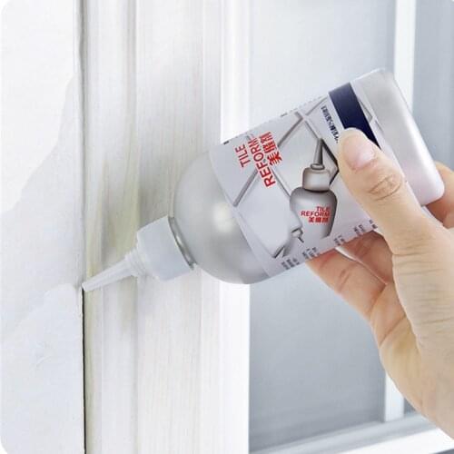 Ceramic Vacuum Whitener 280ml Waterproof Tile Crack Beauty Grout Seam Filling Reform Wall Glue Household 2020ing