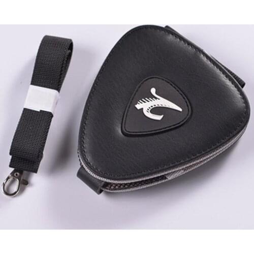 Guitar Pick Bag Accessory Box Leather Material Ukulele Upgrade Accessories Can Store 22 Picks Storage Portable Large Capacity