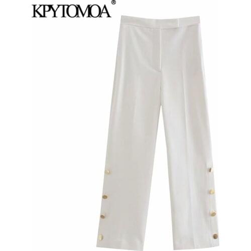 Женские брюки клеш KPYTOMOA China At AliExpress