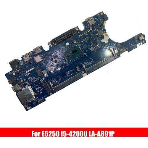 LA-A891P KTY9K 0KTY9K CN-0KTY9K W/ I5-4310u CPU for Dell Latitude E5250 Laptop Motherboard ZAM60 PAVILION SHELI