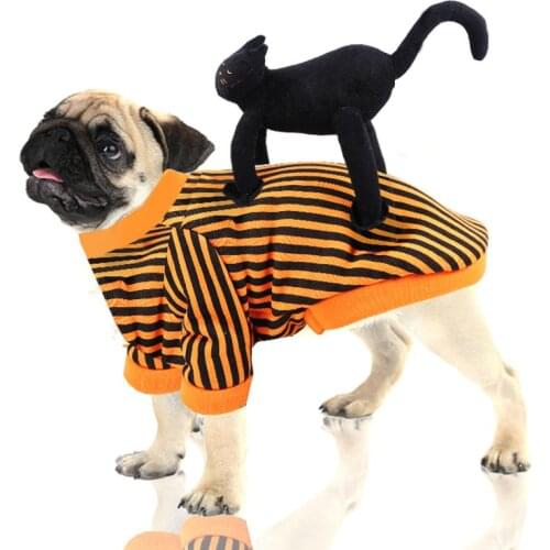 IERKOU New Pet Dog Halloween Clothes Dogs Halloween Christmas Costume Novelty Funny Pet Cat Party Cosplay Apparel Clothing