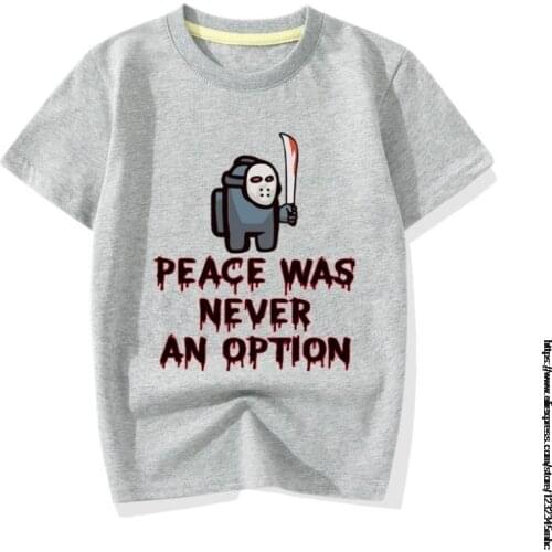 New Among Us Cool 3d T Shirt Summer Fashionable Short Sleeve O-Neck Tee Tops Children Game Harajuku T-Shirts Kid Boys Clothing