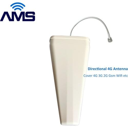 AMS Factory Wholesale Outdoor Mimo High Gain Wide Band Gsm Wifi Wireless Aerial 698-2700Mhz 16dBi Lte 4G Log-Periodic Antenna