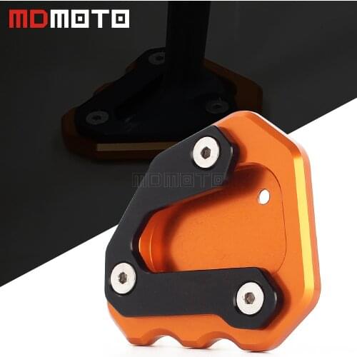 Motorcycle Kickstand Side Stand Enlarger Support Pad Puck Plate For KTM 1290 Super Duke R 2013 2014 2015 2016 2014 2017