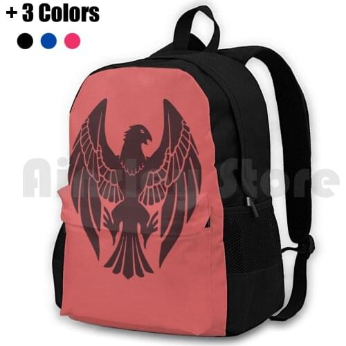 Fire Emblem ? : Three Houses-Black Emblem [ Colored ] Outdoor Hiking Backpack Riding Climbing Sports Bag Fire Emblem Fire