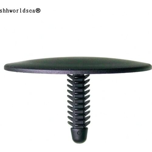 Shhworldsea auto plastic clips and fastener Rear bumper, hood insulation pad for ford