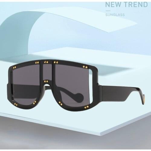 2021 women new fashion ladies sunglasses classic retro brand design square large frame mens glasses UV400 driving goggles