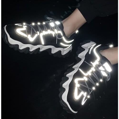 Platform Trainers Leisure Shoes Men Casual Canvas Shoes Fashion Print Sneakers Mens Flats Slip Shoes Hard-Wearing