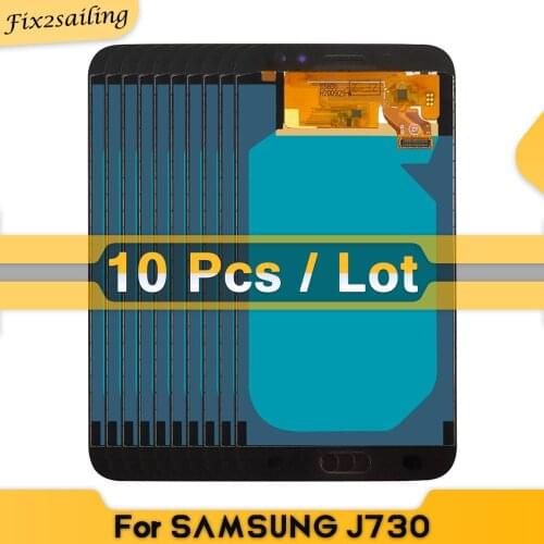 10 Pcs/Lots TFT incell LCD Screen For Samsung Galaxy J7 Pro 2017 J730 J730F J730FM LCD Display Touch Screen Digitizer