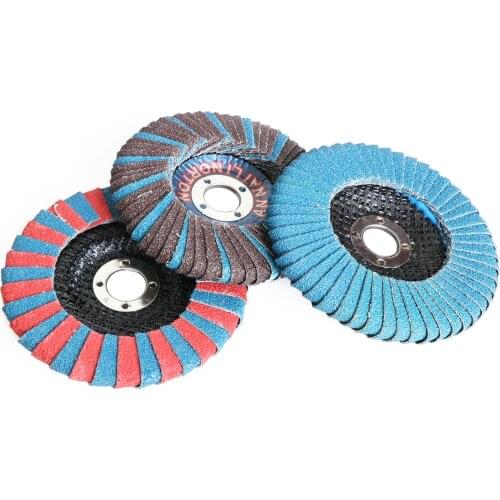 2Pcs 4"100mm Flap Disc Sandpaper Abrasive Grinding Wheels for Angle Grinder polish of Metal and Wood,Stainless Steel and Plastic