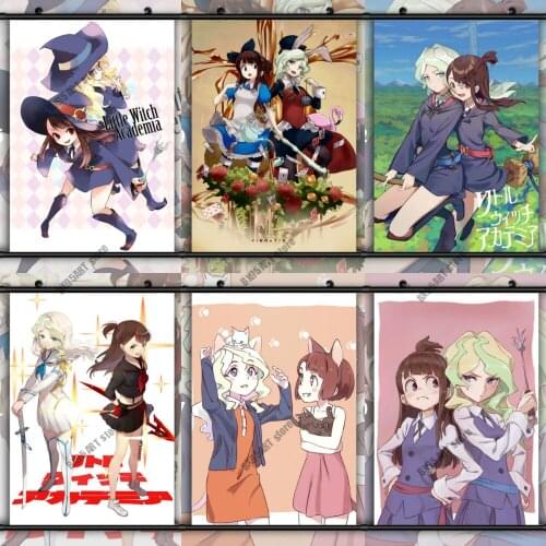 Diamond Painting Little Witch Academia Atsuko Diana Mosaic Cross Stitch Kits Diamond Embroidery Full Round Christmas Home Decor