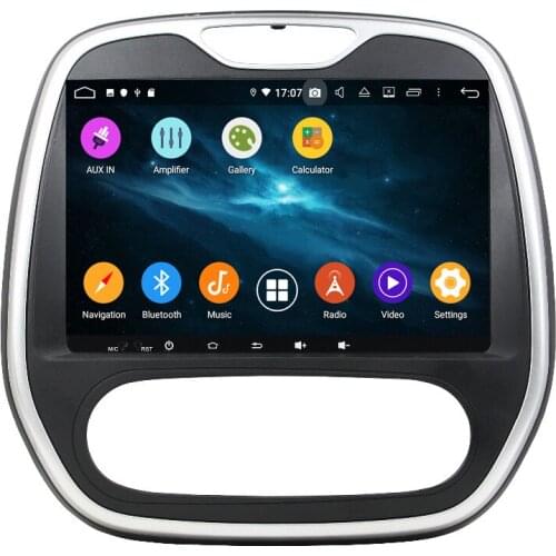 KLYDE 9" Android 9.0 PX6 Car Multimedia Player For Renault Capture AT 2016 Car Radio 6 Core Car Audio 1024*600 Car Stereo 4+64G