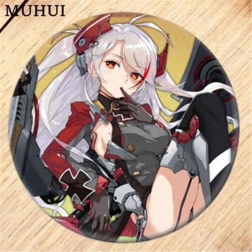 Free Shipping Anime Azur Lane Brooch Beautiful girl Cosplay Badges For Clothes Backpack Decoration Pin Jewelry B026