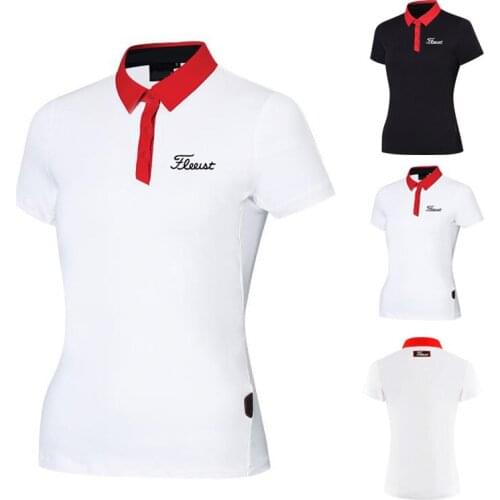 Quick Drying Golf Clothing Shirts Womens Short Sleeve T-shirt Outdoor Sports Slim Fit Stretch Golf Wear for Men