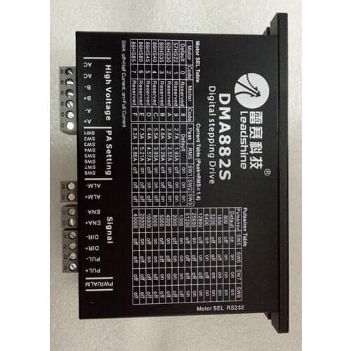 DMA882S replace AM882H Leadshine NEMA23 NEMA34 2phase stepper motor driver 68VAC 48VDC 8.2A CNC Router