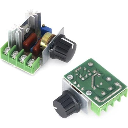 220V 2000W Voltage Regulator Dimming Dimmers Motor Speed Controller Thermostat