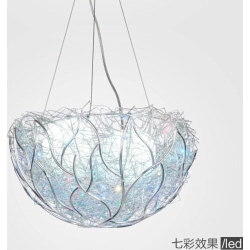 Nordic led crystal led stone kitchen dining bar luminaire kitchen chandeliers led wall moon lamp hanging lamp bedroom livingroom