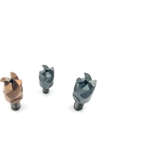 High Performance Carbide Indexable CNC Milling Cutter Modular End Mill Head