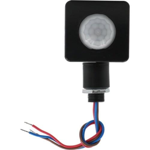 10-50W 90-265V Outdoor Security Mini PIR Human Body Motion Mini Sensor Detector Inductor Switch for Led Floodlight