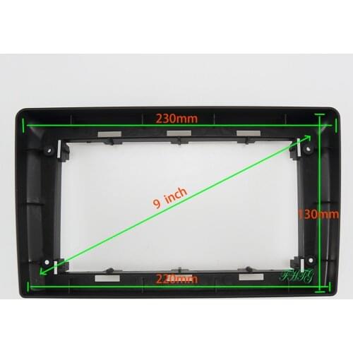 9 INCH Car Audio Frame GPS Navigation Fascia Panel Car dvd Plastic Frame Fascia is suitable for COLT PLUS 2007-2012