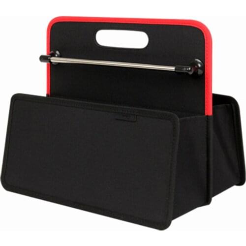 Large Car Vehicle Trunk Storage Rack Organizer Portable Folding Oxford Cloth Box Built-in Storage Box Holder 36X25x15 cm