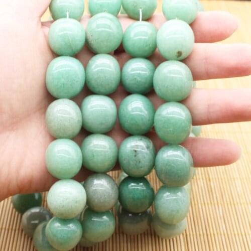 16-19mm Natural Aventurine Smoth Freeform loose beads 15",Min. Order is $10,we provide mixed wholesale for all items