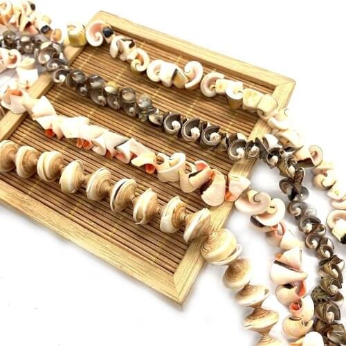 Natural Conch Beads Shell Beach Beaded Jewelry Accessories Lady Charm Used In Jewelry Making Necklace Bracelet Wholesale