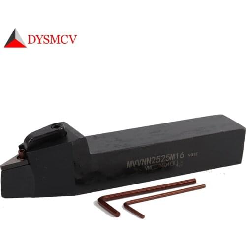 1 pc MVVNN1616H16 MVVNN2020K16 MVVNN2525M16 Tool Holder CNC Turning Tools External Lathe Metal Cuttling Turning Tool Bar