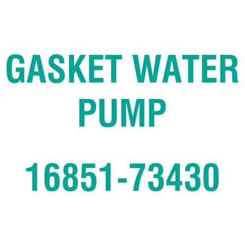 For Kubota 16851-73430 GASKET WATER PUMP