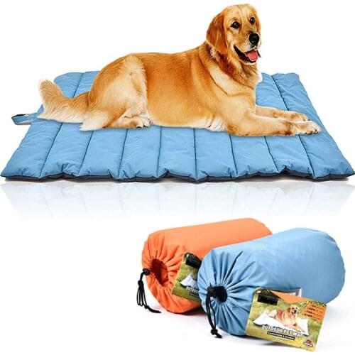 Travel Outdoor Dog Mat Waterproof Pet Bed Car Seat Dog Mat Portable Pet House Soft Dog Beds For Large Dog Not Sticky Hair Kennel