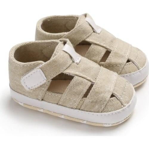 Summer Baby Boy Breathable Anti-Slip Hollow Design Shoes Sandals Toddler Soft Soled 0-18M