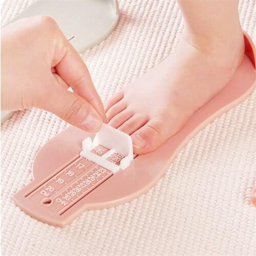 3 Colors Baby Foot Ruler Kids Foot Length Measuring device child shoes calculator for chikdren Infant Shoes Fittings Gauge Tools