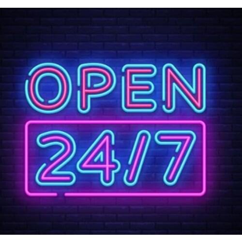 Neon Sign 10KV For 24 Open Neon Commercial Club Lamp Light Advertise Game room Decor Hotel Window Attract Light Neon Lights Lamp