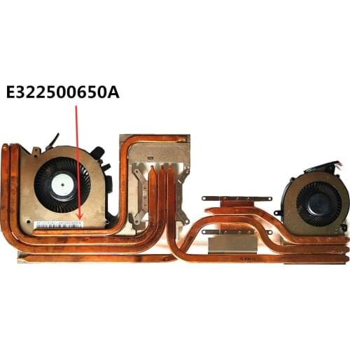 New original Laptop/Notebook CPU/GPU Cooling Radiator heatsink&fan for MSI Bravo15 16WK N433 N413 E322500650A