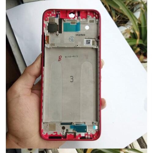 New replacement middle housing cover Middle Frame For Xiaomi redmi note 7 note7 red/blue/black